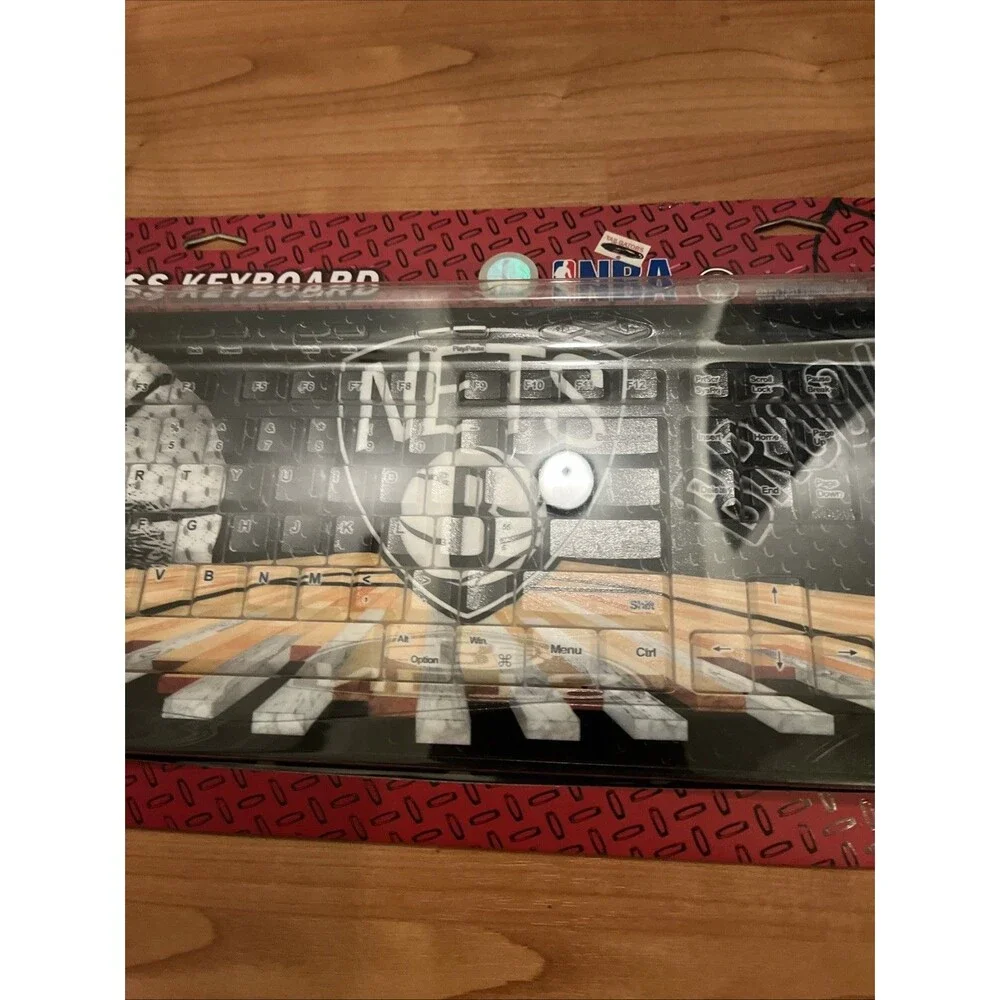 Brooklyn Mets Wireless Keyboard Mac PC NBA